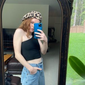 BRIXTON Audrey Beret in Cheetah Print